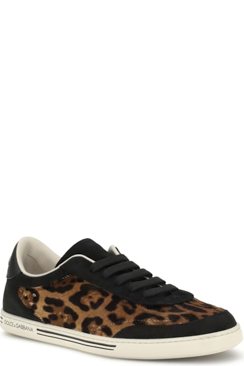 Homeware Dolce & Gabbana Saint Tropez Leopard Sneakers