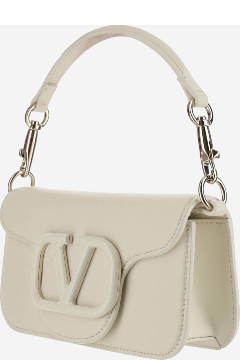 Valentino Garavani Shoulder Bags for Women Valentino Garavani Small Loco' Bag In Calfskin