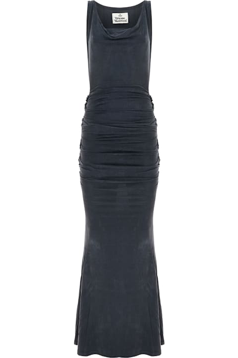 Vivienne Westwood for Kids Vivienne Westwood Black Stretch Cupro Dress