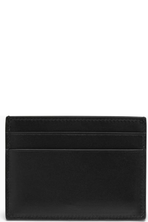 メンズ Balenciagaのアクセサリー Balenciaga Black Leather Duty Free Card Holder