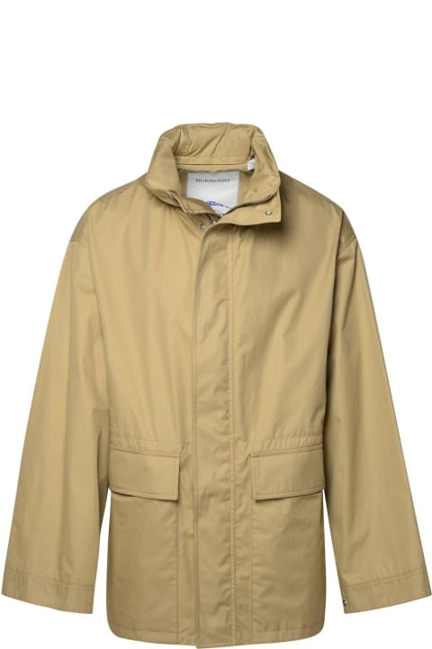 Coats & Jackets for Men Burberry Ekd-embroidered High-neck Jacket