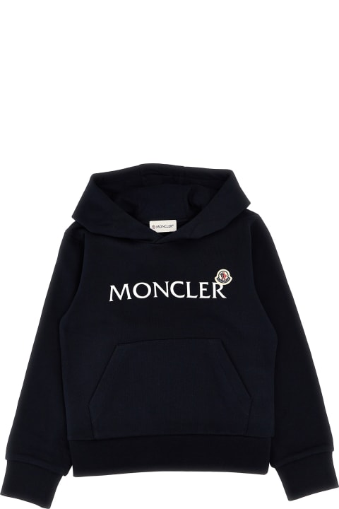 Moncler Sweaters & Sweatshirts for Girls Moncler Logo Hoodie