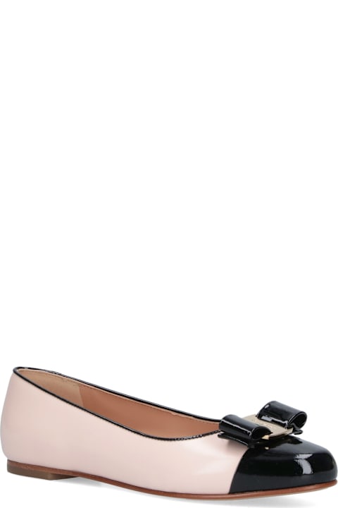 Ferragamo "vara" Ballet Flats