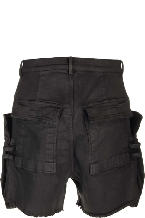 Rick Owens Pants & Shorts for Women Rick Owens 'stefan' Denim Cargo Shorts