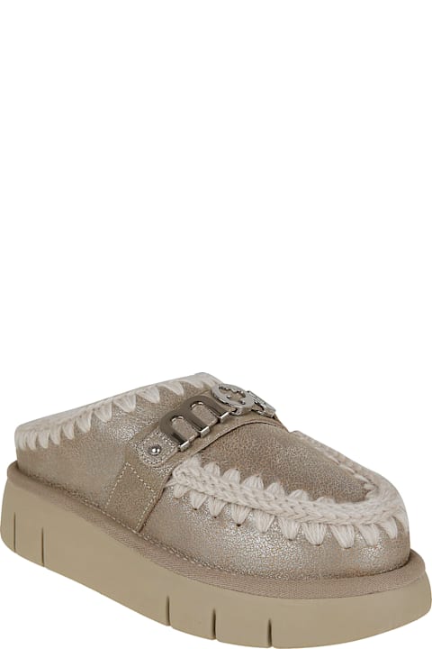 Mou Bounce Clog Special Leather