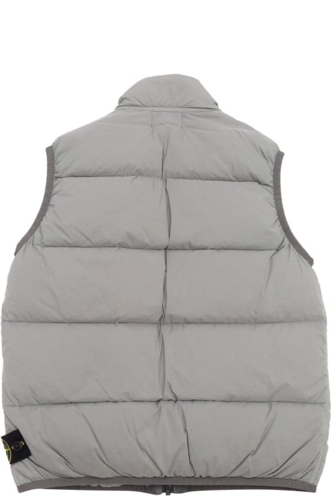 Homeware Stone Island Compass-badge Zipped Padded Gilet