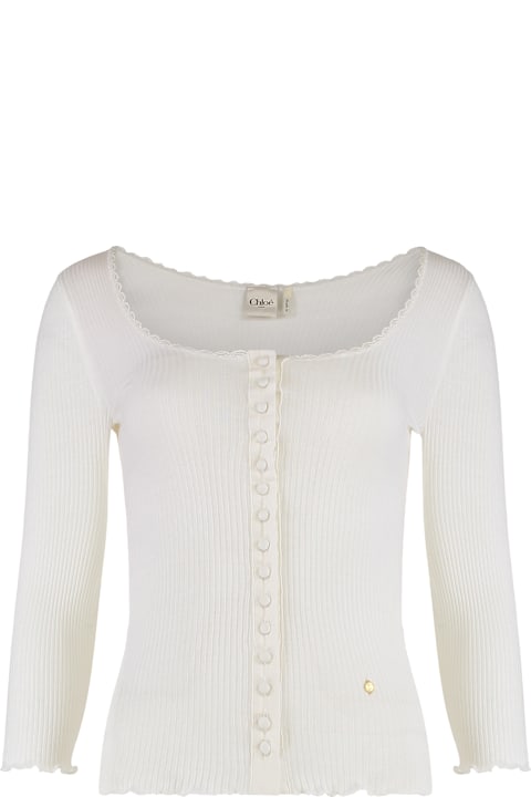 Homeware Chloé Cardigan In Cotton