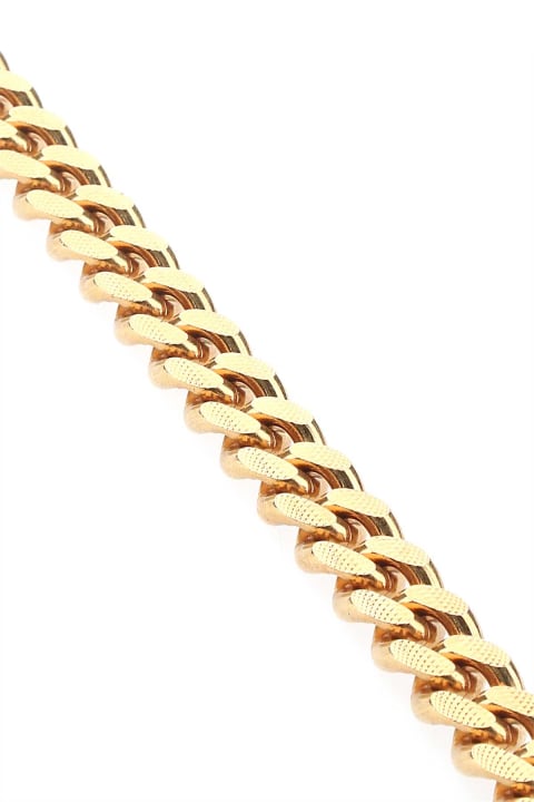 Bracelets for Men Versace Gold Metal Bracelet