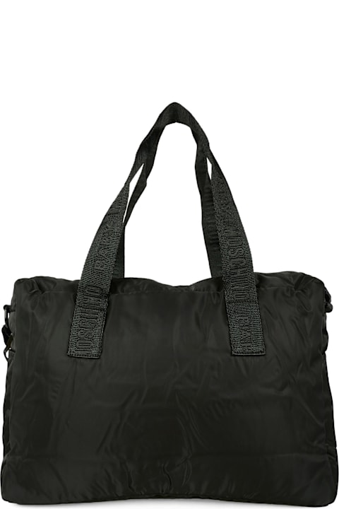 Homeware Moschino Black Changing Bag For Babykids With Teddy Bear