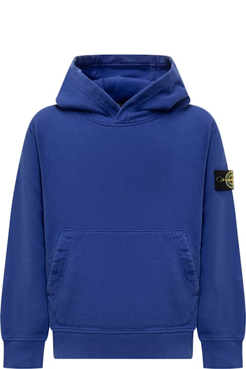 Topwear for Girls Stone Island Junior Hoodie