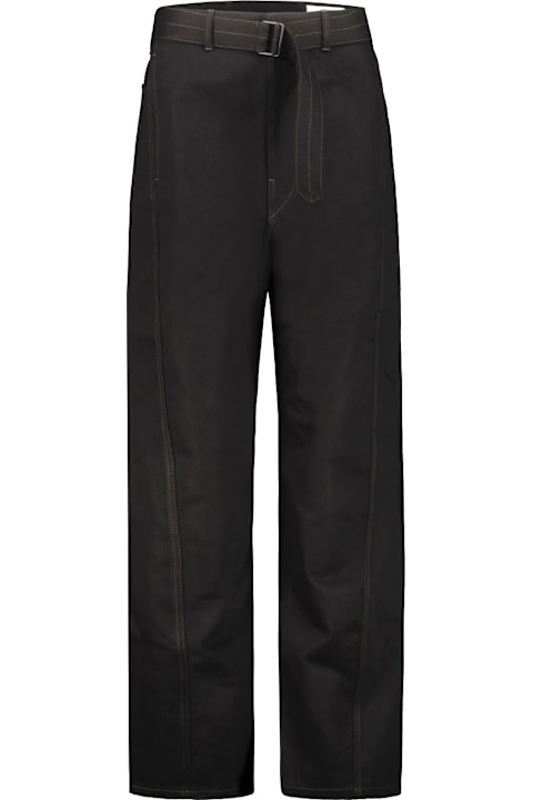 Lemaire سراويل طويلة وقصيرة لـ السيدات Lemaire Twisted Belted Pant