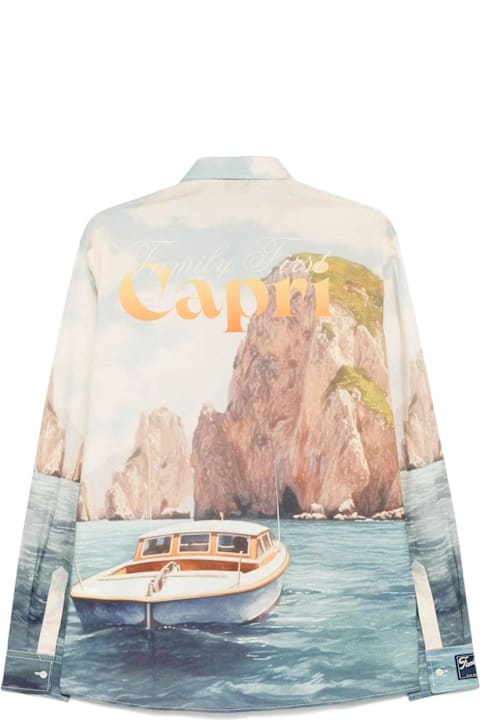 Family First Milano for Men Family First Milano Capri Printed Shirt