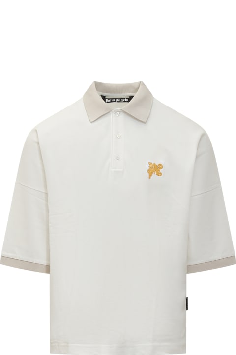 Palm Angels for Men Palm Angels Polo Shirt With Logo