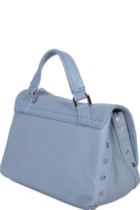 Bags for Women Zanellato Postina Daily Baby Light Blue Murano