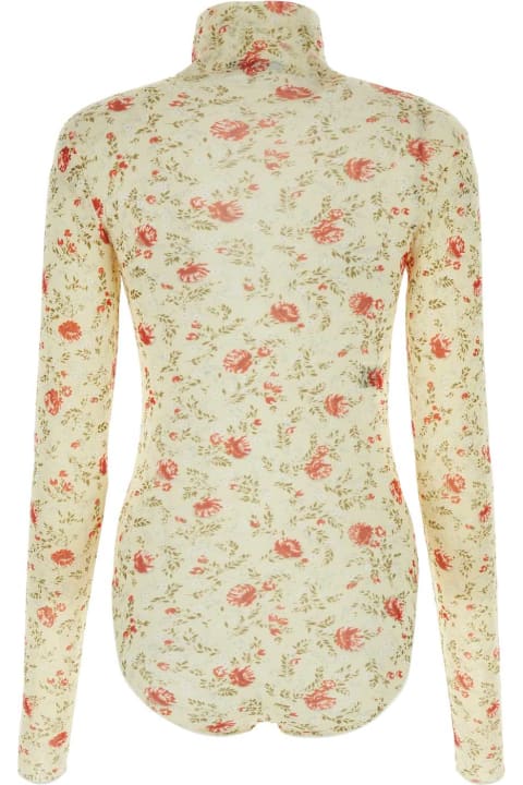 Homeware Prada Printed Nylon Bodysuit