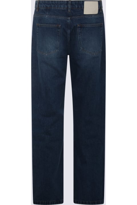 Ami Alexandre Mattiussi Jeans for Men Ami Alexandre Mattiussi Dark Blue Cotton Jeans