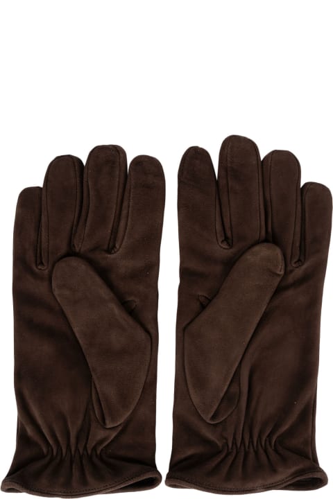 Tombolini Gloves for Men Tombolini Velvet Fitted Gloves