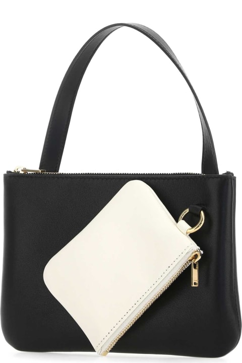 Fashion for Women Jil Sander Black Nappa Leather Handbag