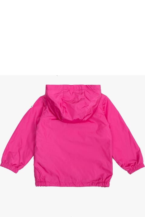 Sale for Baby Girls Moncler 'erdvile' Hooded Jacket