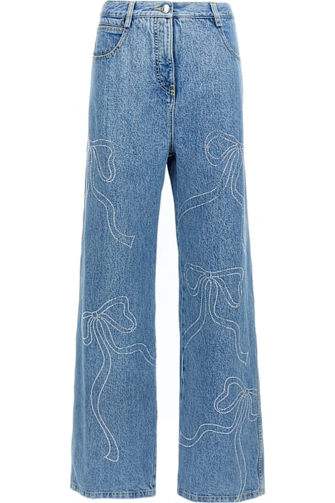 Homeware Mach & Mach 'crystal Ribbon Hot Fix' Jeans