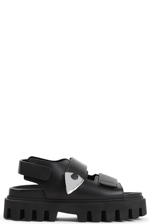 Alexander McQueen Sandals for Women Alexander McQueen Leather And Rubber Sandals