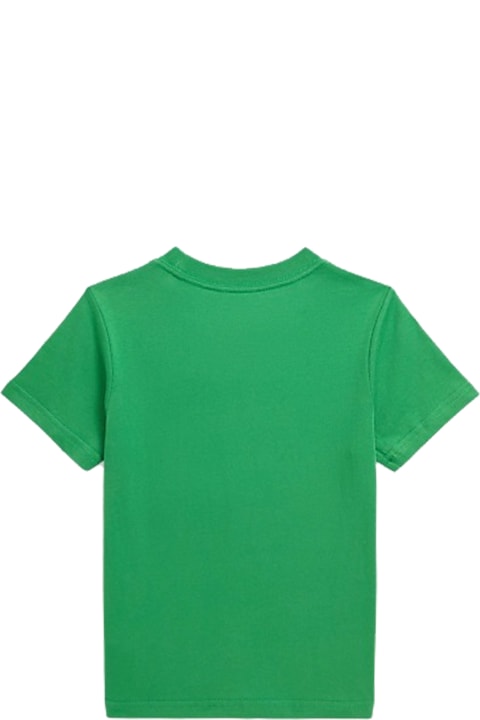 Ralph Lauren T-Shirts & Polo Shirts for Girls Ralph Lauren Crew Neck T-shirt In Cotton Jersey