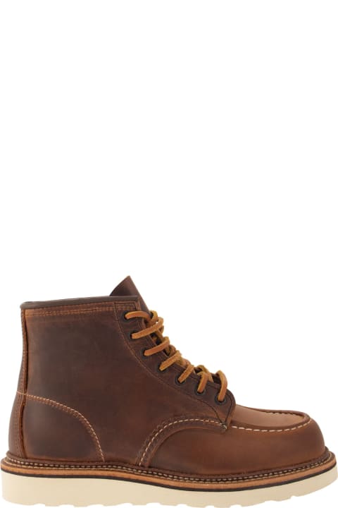 Classic Moc - Rough And Tough Leather Boot