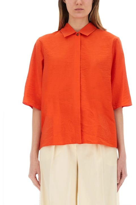 Alysi for Women Alysi Silk Canvas Shirt