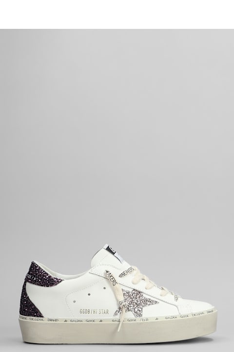 Golden Goose Sneakers for Women Golden Goose Hi Star Sneakers In White Leather