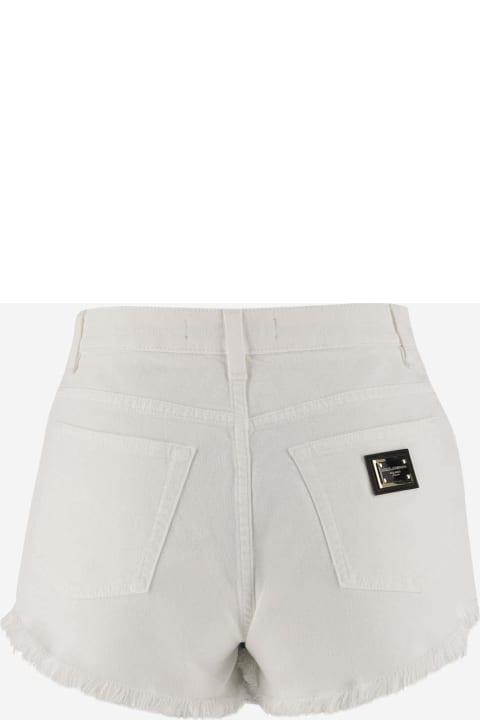 Dolce & Gabbana Pants & Shorts for Women Dolce & Gabbana Denim Shorts