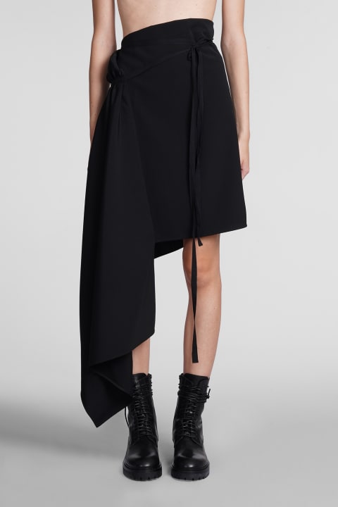 Skirt In Black Wool