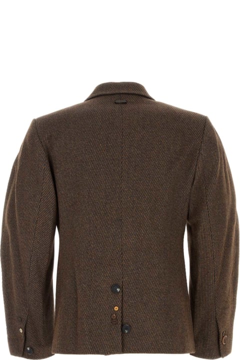 Ader Error Coats & Jackets for Men Ader Error Embroidered Wool Blend Blazer