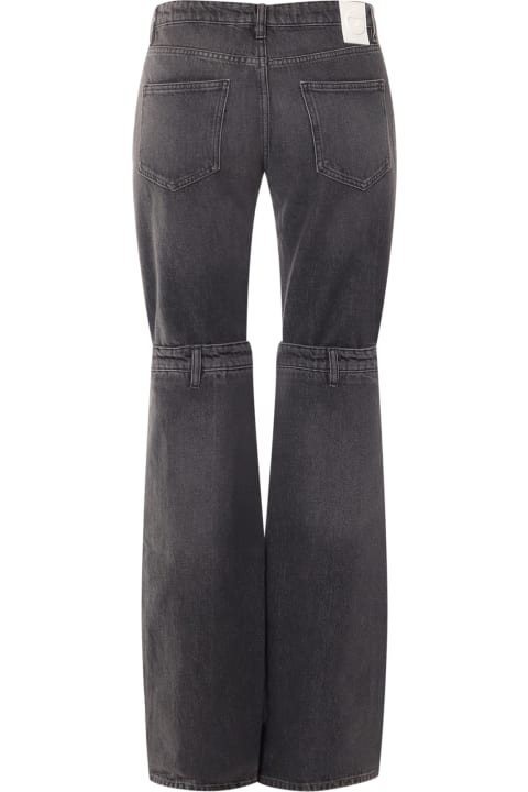 Coperni Pants & Shorts for Women Coperni Logo Patch Mid-rise Jeans
