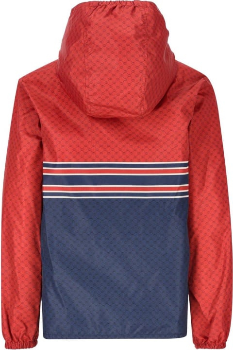 Coats & Jackets for Boys Gucci Interlocking G Printed Zip-up Jacket