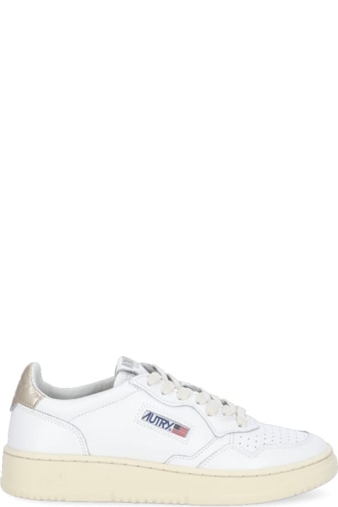 أدوات منزلية Autry Medalist Leather Low-top Sneakers