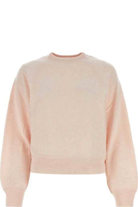 Loulou Studio Fleeces & Tracksuits for Women Loulou Studio Melange Pink Cashmere Pemba Sweater