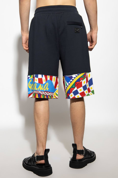 Sale for Men Dolce & Gabbana Dolce & Gabbana Carretto Print Shorts