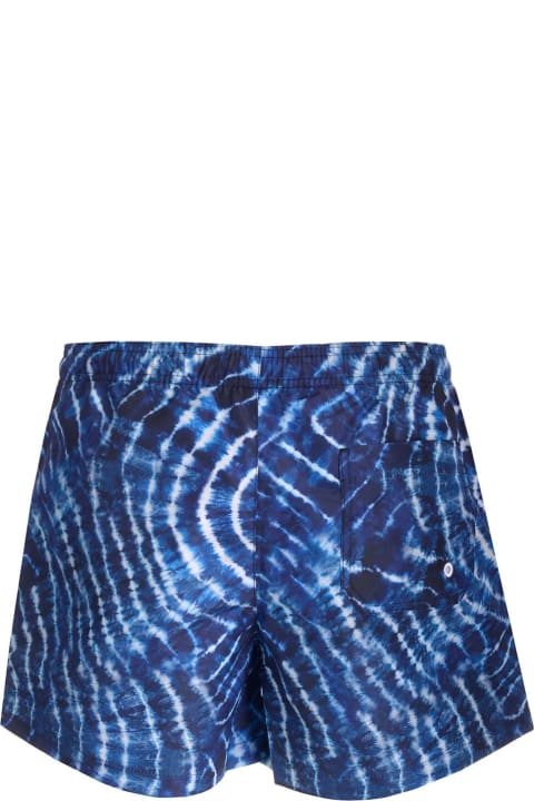 Swimwear for Men Marcelo Burlon 'soundwaves' Swim Shorts