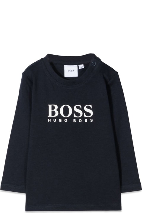 Hugo Boss T-Shirts & Polo Shirts for Boys Hugo Boss Long Sleeve Tee Shirt