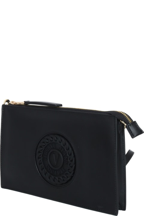 Versace Jeans Couture Clutches for Women Versace Jeans Couture Logo Clutch Bag