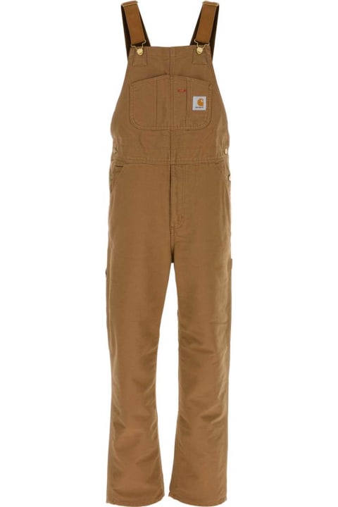 メンズ Carharttのデニム Carhartt Camel Denim Bib Overall