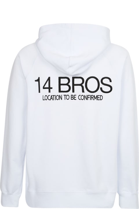 14 Bros Fleeces & Tracksuits for Men 14 Bros Logo Drawstring Hoodie