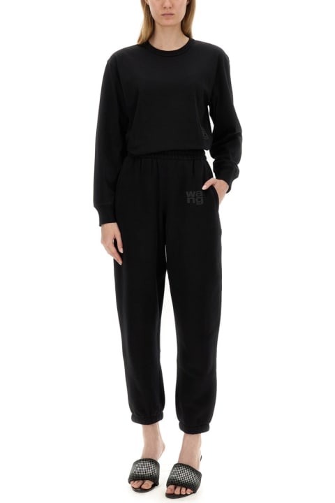 Fleeces & Tracksuits for Women T by Alexander Wang T-shirt With Logo