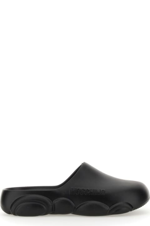 Moschino for Women Moschino Rubber Teddy Sole Mules