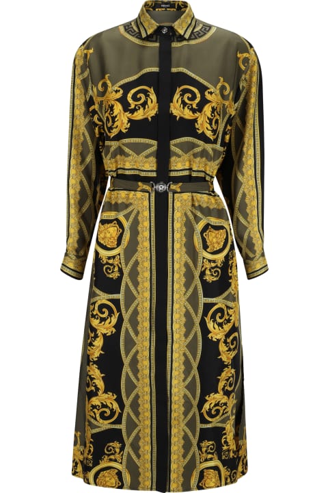 Homeware Versace Printed Shirtdress