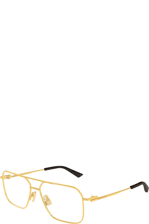 Bottega Veneta Eyewear for Kids Bottega Veneta Eyewear Bv1384o-001 - Gold / Havana Rx Glasses