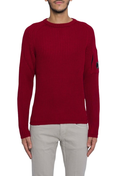 Sweaters for Men C.P. Company C. P. Company Ribbed Crewneck Jumper