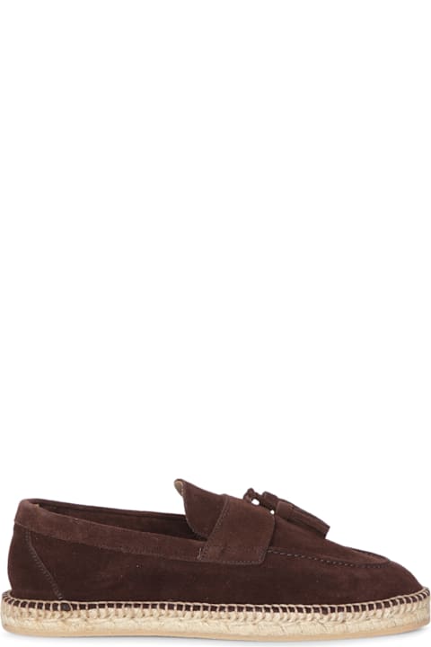 Homeware Lardini Suede Brown Espadrilles