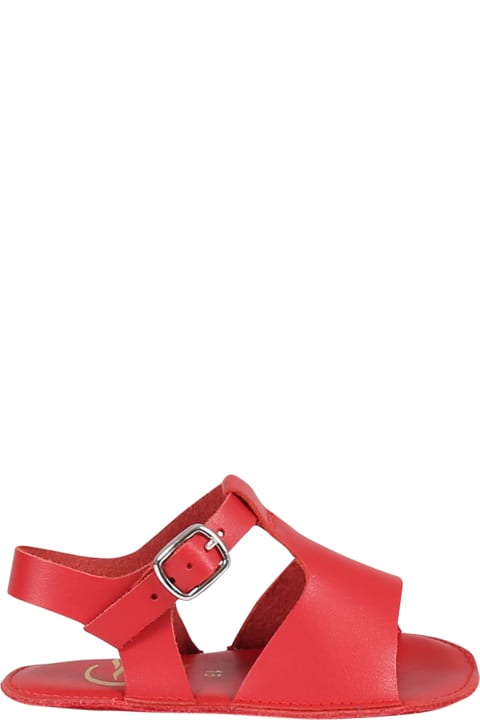 Red Sandals For Babies