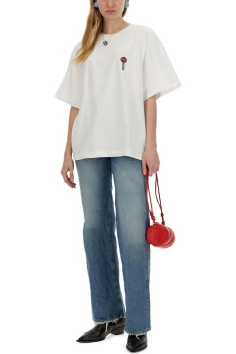 أدوات منزلية Fiorucci Lollipop Print T-shirt